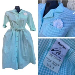Vintage Wili of California Button Down Dress